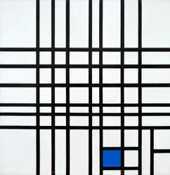 Composition No. 12; Composition with Blue